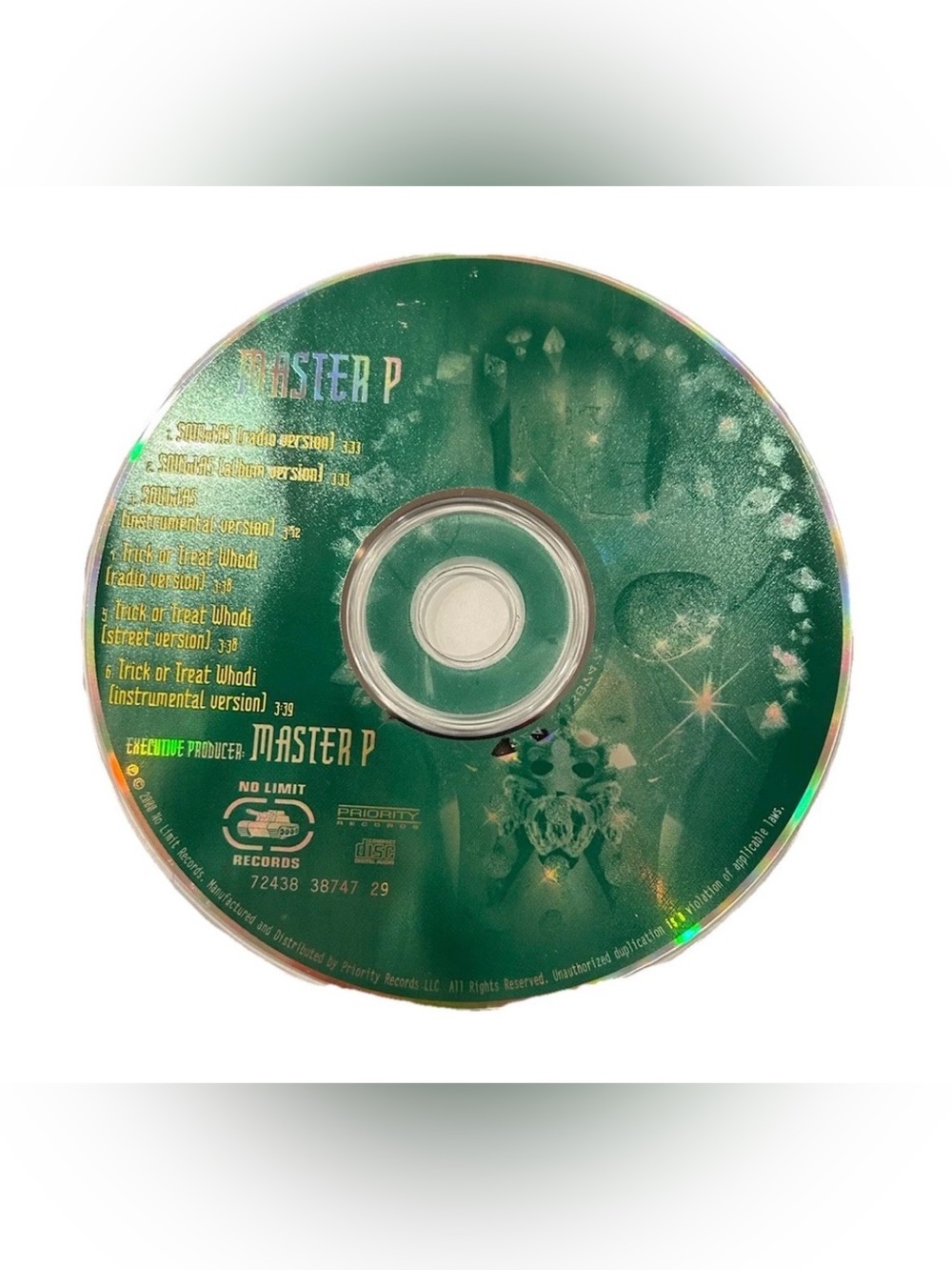 Master P - Souljas / Trick Or Treat Whodi - CD Single No Limit‎ Priority Records